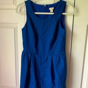 Blue JCrew dress with pockets